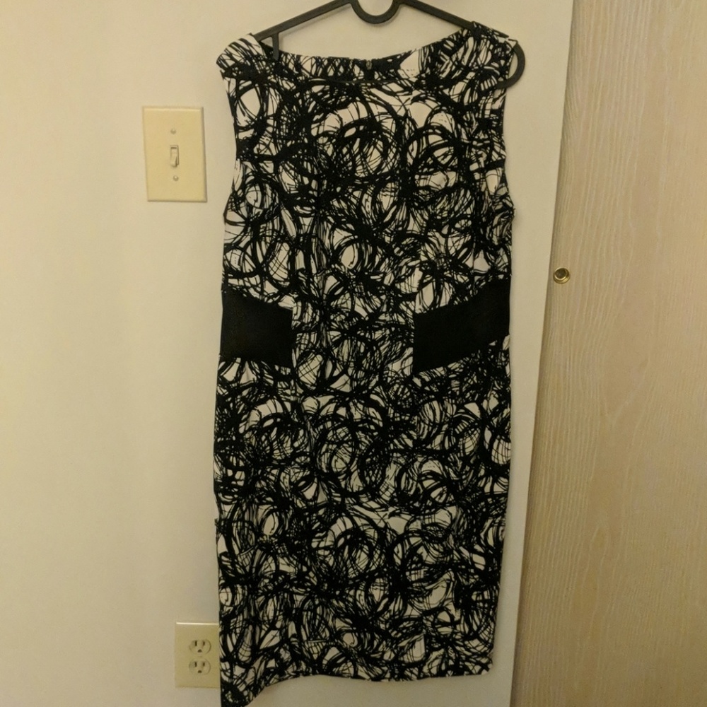 AB Studio Professional Color-Blocked Dress!